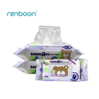 Organic cleaning biodegradable custom bamboo baby wipes wet