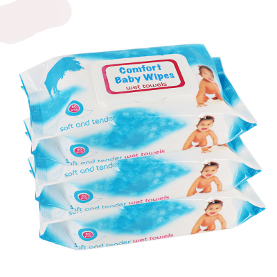 little baby wet wipes fragrance free vitamin E alcohol free aloe vera hypoallergenic nonwoven wet wipes